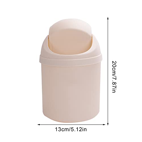 LIPPSY mini coș de gunoi cu capac, coș de gunoi de baie, coș de gunoi de birou coș de gunoi de acasă coș de gunoi de masă pentru